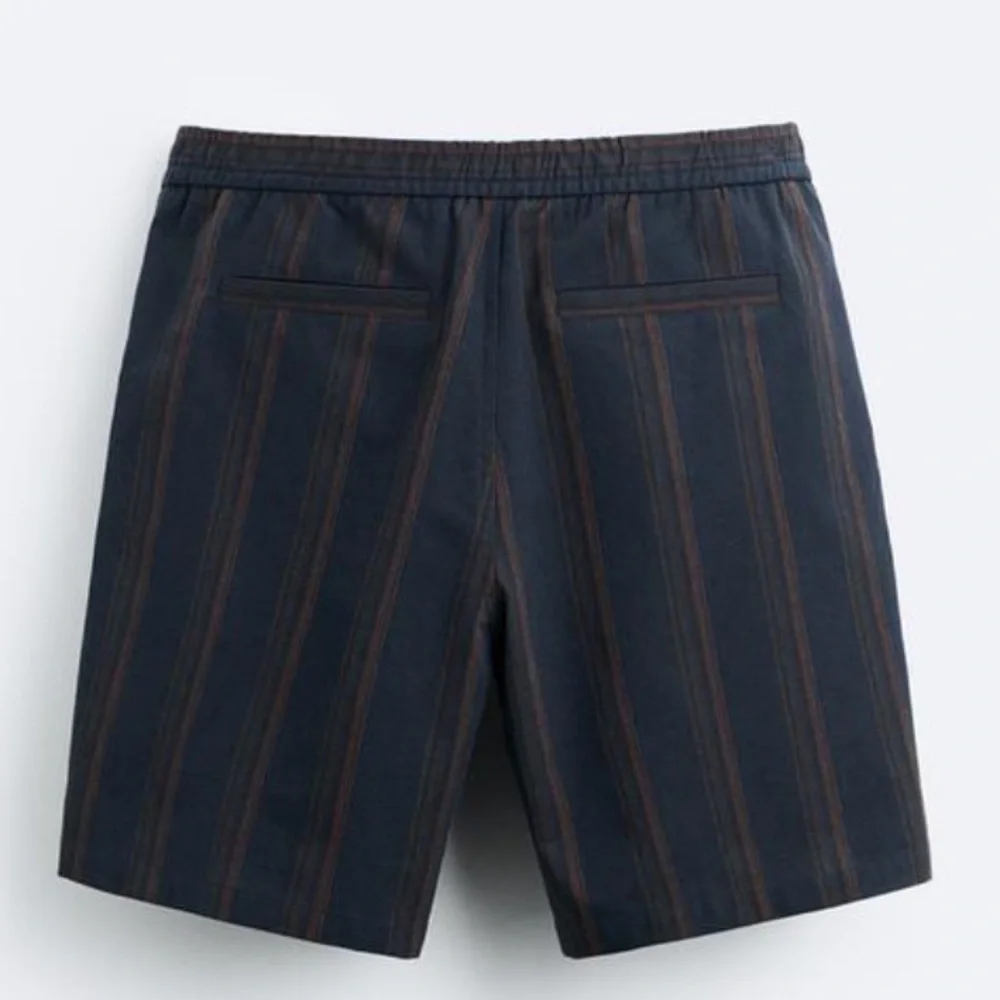 Zara Mens Stripe Bermuda short
